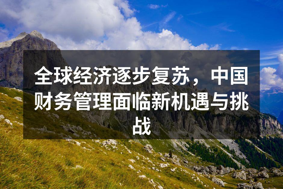 全球经济逐步复苏，中国财务管理面临新机遇与挑战